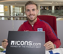 Jordan Henderson Signed Memorabilia