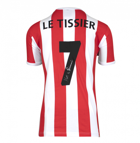 Matt Le Tissier Back Signed Southampton FC Retro Home Shirt