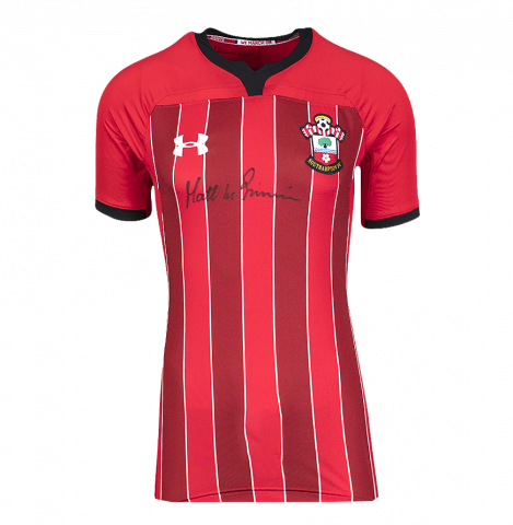 Matt Le Tissier Front Signed Southampton FC 2018-19 Home Shirt