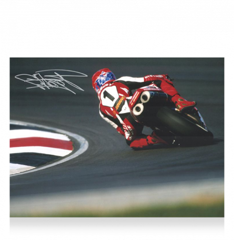 Carl Fogarty Signed Photo