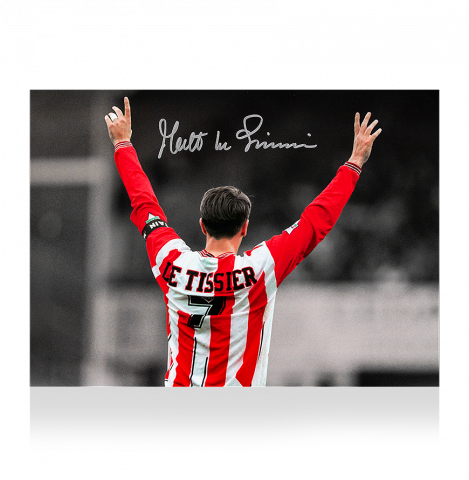Matt Le Tissier Signed Southampton Photo: Le God