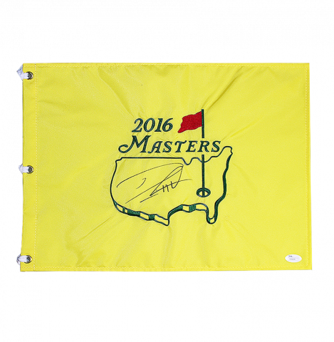 Danny Willett Signed 2016 Augusta National Masters Pin Flag