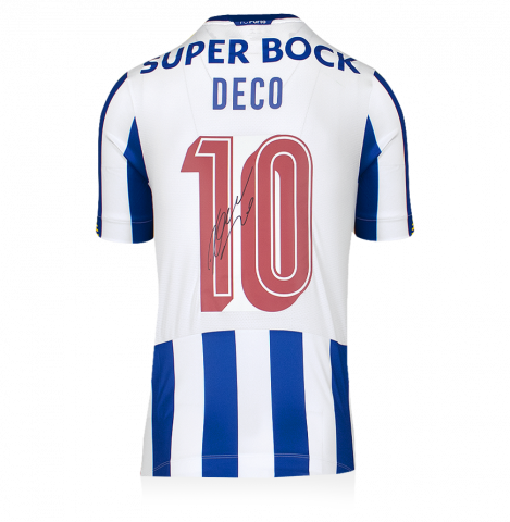 Deco Back Signed Modern FC Porto Home Shirt