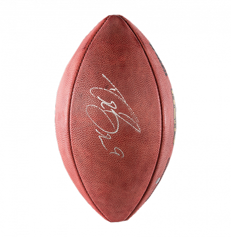 Drew Brees Signed NFL Duke Football: Super Bowl XLIV Edition