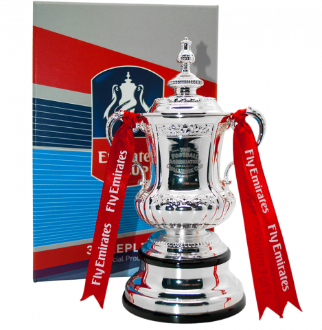Official Emirates FA Cup Mini 3D Replica Trophy