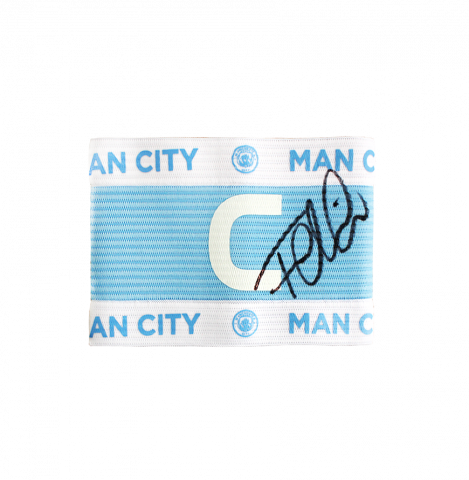 Fernandinho Signed Manchester City Captain's Armband