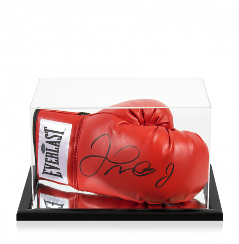 Floyd Mayweather Signed Everlast Boxing Glove In Acrylic Case