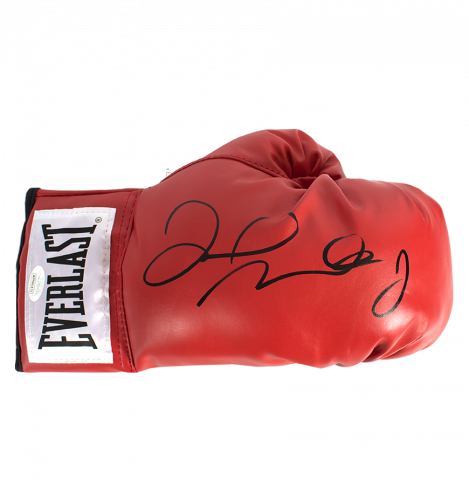 Floyd Mayweather Signed Red Everlast Boxing Glove