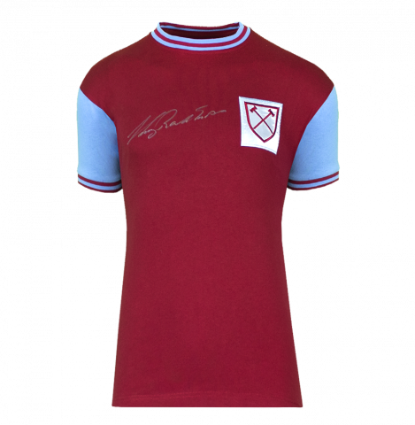 Harry Redknapp Signed Retro West Ham United Home Shirt