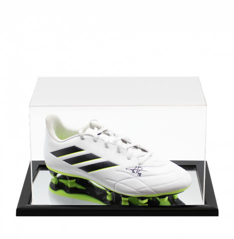 Jordi Alba Signed Adidas Copa Football Boot In Acrylic Case