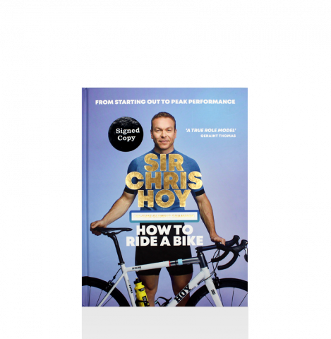 Sir Chris Hoy Signed Book: How to Ride a Bike