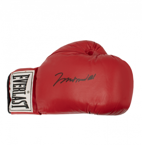 Muhammad Ali Signed Red Everlast Boxing Glove