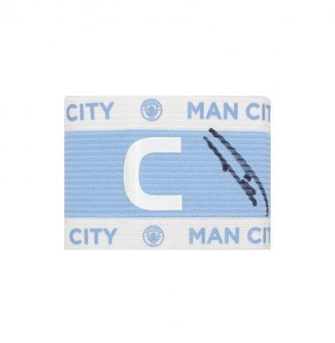 Kevin De Bruyne Signed Manchester City Captain's Armband
