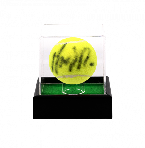 Andy Roddick Signed Penn Tennis Ball In Acrylic Case