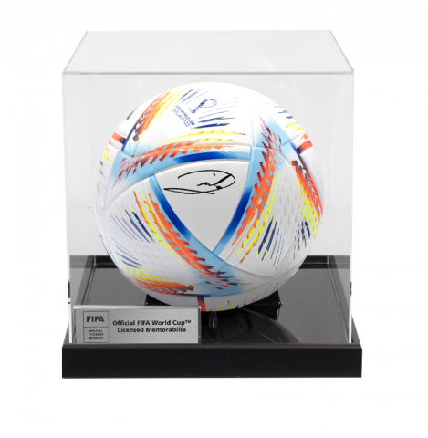 Andrea Pirlo Official FIFA World Cup™ Signed Football In Acrylic Case