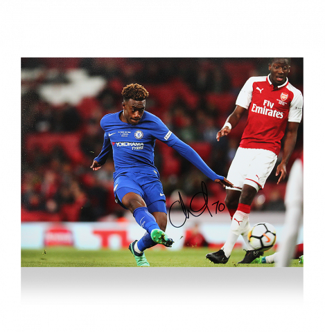 Callum Hudson-Odoi Signed Chelsea Photo: FA Youth Cup Winner