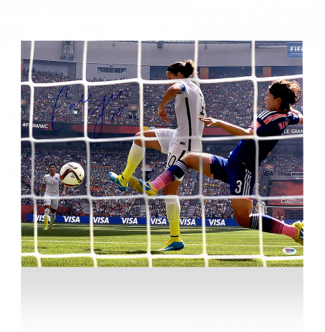 Carli Lloyd Signed USWNT Photo: 2015 FIFA Women's World Cup Final Shot