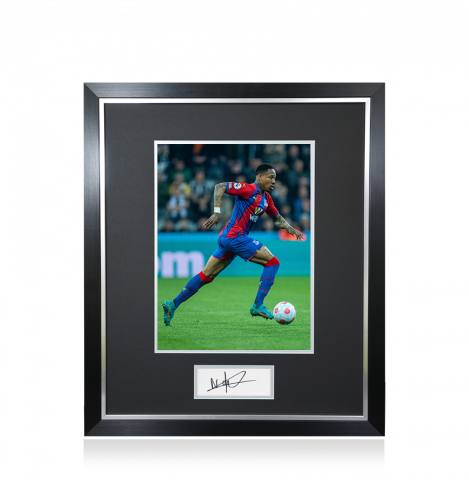 Nathaniel Clyne Signed Plaque and Photo Frame: Crystal Palace Star