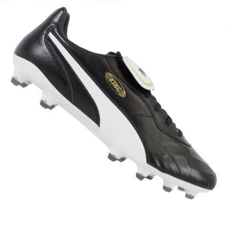 Jimmy Floyd Hasselbaink Signed Black Puma King Boot