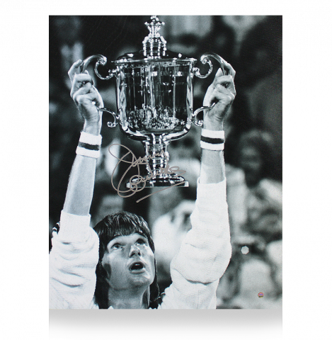 Jimmy Connors Signed Photo: US Open Champion