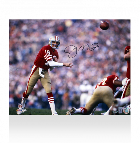 Joe Montana Signed San Francisco 49ers Photo: Joe Cool, Pass Master