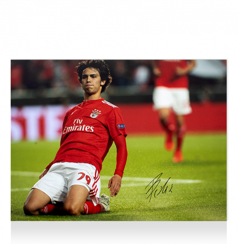 Joao Felix Signed Benfica Photo: UEFA Europa League Goal