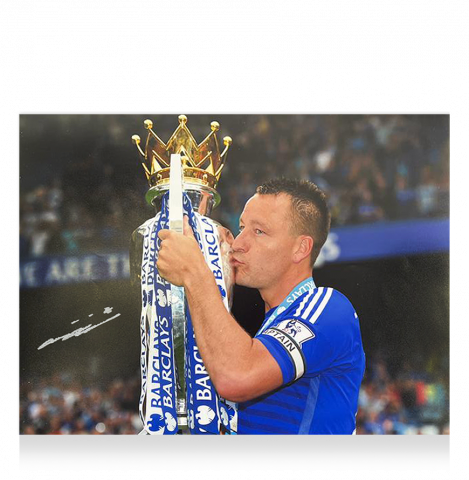 John Terry Signed Chelsea Photo: Premier League Winner