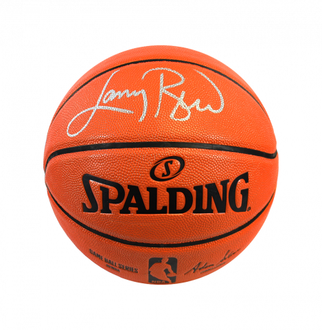 Larry Bird Signed Spalding NBA Basketball
