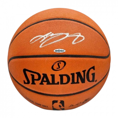 PRE-ORDER LeBron James Signed Spalding Basketball