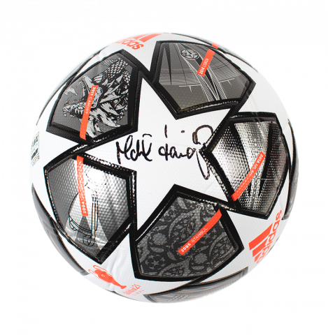 Michael Laudrup Signed UEFA Champions League Football