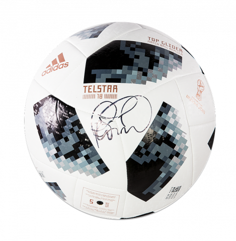 Philippe Coutinho Signed 2018 FIFA World Cup Telstar 18 Football