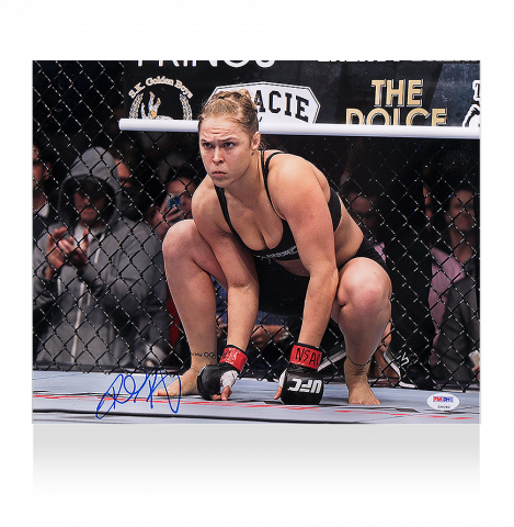 Ronda Rousey Signed Photo: Rowdy Ronda