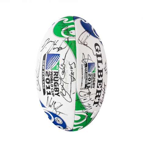 Australia Squad Signed Gilbert 2011 Rugby World Cup Ball