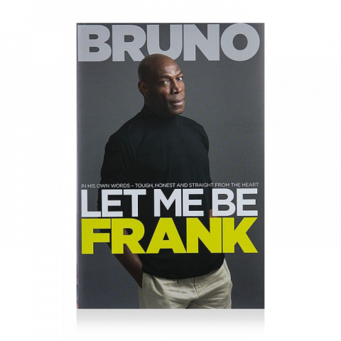 Frank Bruno Signed Book - Let Me Be Frank