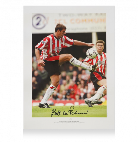 Matt Le Tissier Signed Southampton Photo
