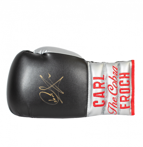 Carl Froch Signed Boxing Glove: The Cobra