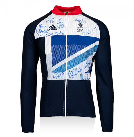 Team GB Signed London 2012 Olympic Cycling Jersey