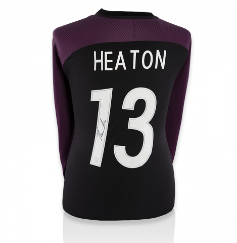 Tom Heaton England Signed England 2016 Home Shirt