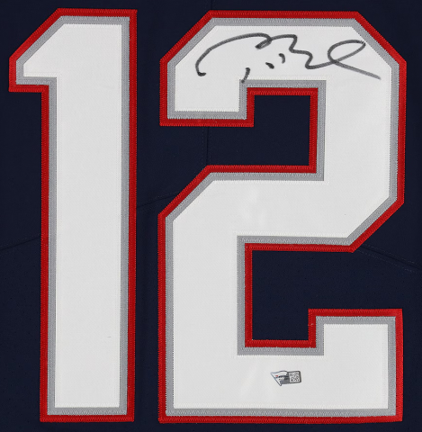 PRE-ORDER Tom Brady Signed New England Patriots Elite Home Jersey