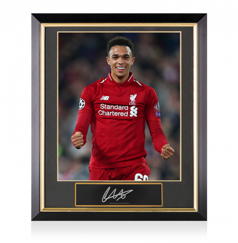 Trent Alexander-Arnold Signed Plaque and Photo Frame: Fans' Favourite