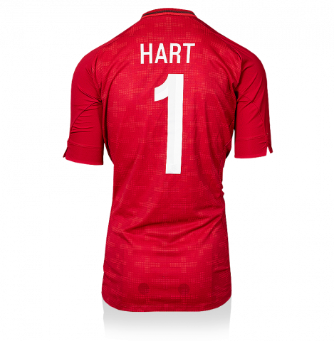 UNSIGNED Joe Hart England 2012-13 Goalkeeper Shirt