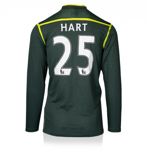 UNSIGNED Joe Hart Manchester City 2011-12 Goalkeeper Shirt