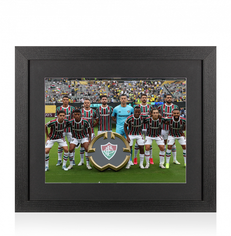 UNSIGNED Fluminense FC Photo In Black Wooden Frame: 2025 FIFA Club World Cup Squad