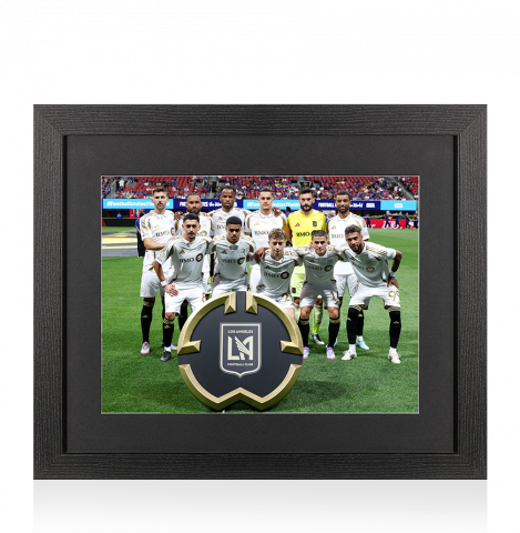 UNSIGNED Los Angeles FC Photo In Black Wooden Frame: 2025 FIFA Club World Cup Squad