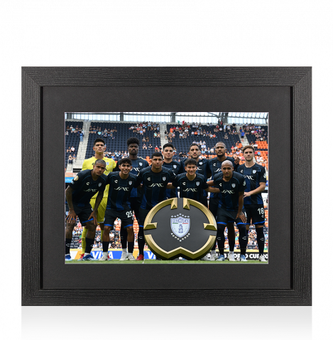 UNSIGNED CF Pachuca Photo In Black Wooden Frame: 2025 FIFA Club World Cup Squad