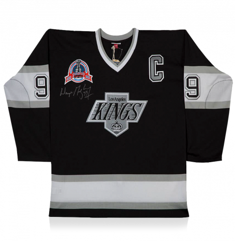 Wayne Gretzky Front Signed Los Angeles Kings 1992-93 Home Jersey