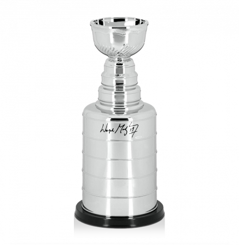Wayne Gretzky Signed Replica Stanley Cup Trophy