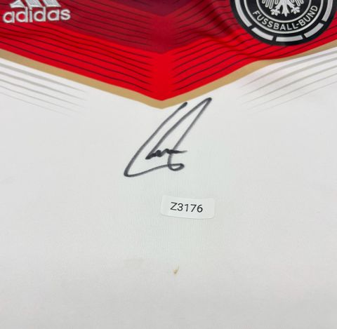 WAREHOUSE SECONDS Philip Lahm Front Signed Germany 2014 Home Shirt - Grade A