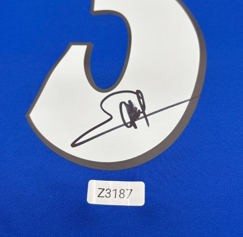 WAREHOUSE SECONDS George Weah Back Signed Chelsea 2000-01 Home Shirt - Grade B