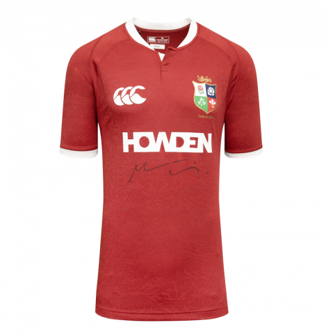 WAREHOUSE SECONDS Maro Itoje Front Signed British & Irish Lions 2025 Shirt - Grade A